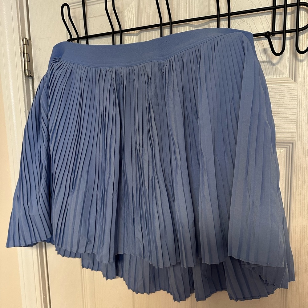 Blue Pleated Old Navy Women's Skirt